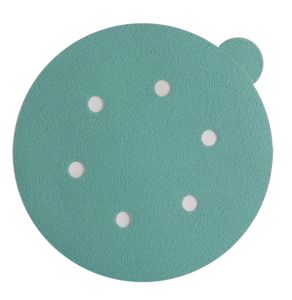Sunmight Film 6 in. 6 Hole Velcro Disc 320 Grit (50/Box)