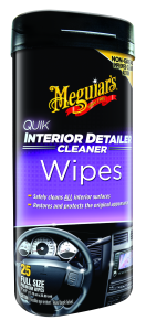 Meguiar's Quik Interior Detailer Cleaning Wipes (25/Pack)