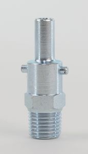 Air Bayonet Quick Disconnect Stem 1/4 in MNPT 250 psi Steel