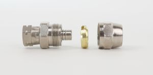 Reusable Straight Hose Connector 1/4 in FNPS