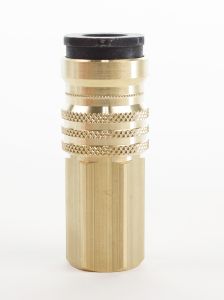 Quick Disconnect Coupler 1/4 in FNPT Steel Natural
