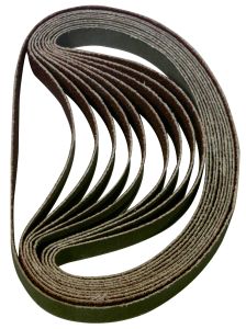 Sanding Belt 60 Grit - 3/8 in. x 13 in. (10 pc.)