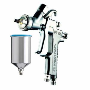 IWATA LPH400-LV Classic Plus Series HVLP Gravity Feed Spray Gun +Cup 1.4 mm
