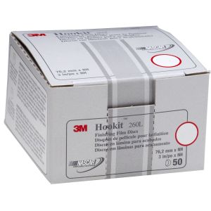 Hookit 3 in P1000 Grit Finishing Film Disc (50/Box)