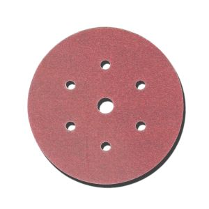 Red Abrasive Hookit Dust-Free 6 in. P80 Grit Sanding Disc (50/Box)