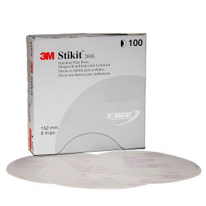 Stikit Finishing Film 6 in. P1200 Grit Sanding Disc (100/Box)