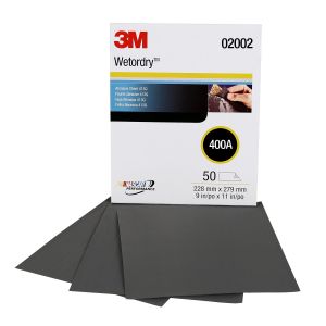 Wetordry 9 in x 11 in 400 Grit 413Q Abrasive Sheet (50/Box)