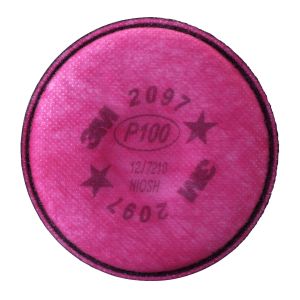 3M Particulate Filter P100 with Nuisance Level Organic Vapor Relief (2 Filters)