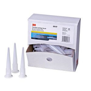 3M 08187 Threaded Plastic Cartridge Nozzle (50 ct)