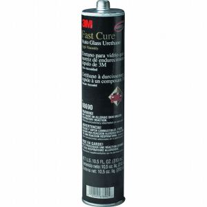 3M Fast Cure Auto Glass Urethane, 10.5 fluid ounce cartridge