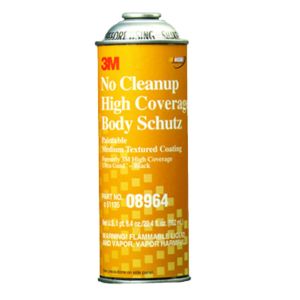 3M 08964 Body Schutz Black Paintable Rubberized Undercoating (22 fl oz)