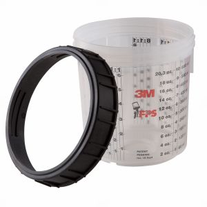 3M PPS Mixing Cup and Collar Standard 22 ounce (650 mL)
