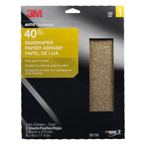 3M Sandpaper, 40 grit