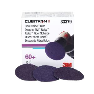 3M 33379 Cubitron II Roloc 786C Series 60+ Grit 2 in. Fiber Disc (15/Pack)