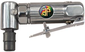 1/4 in. 90 Degree Angle Die Grinder with Safety Lever - Front Exhaust - 20,000rpm