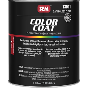SEM 13011 Color Coat Satin Gloss Clear (Gallon)