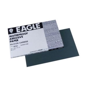 Eagle Waterproof 9x5.5 Wet Sanding Half Sheets Grade P1500-A (50/Box)