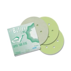 KOVAX Super Buflex 193-1535 7 Hole 6 in. 2000 Grit Green Dry Sanding Disc 25/Box