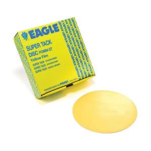 Yellow-Film 6 in. Super-Tack Dry Sanding Discs Grade P1500 (50/Box)
