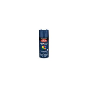 Krylon 5557 COLORmaxx Satin Black Spray Paint (12 oz.)