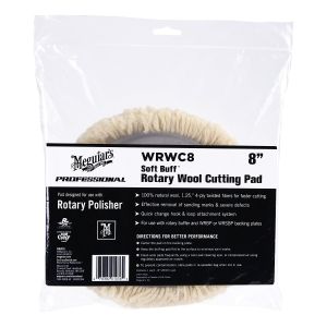 Soft Buff Rotary Wool Cutting Pad (8 Inch)