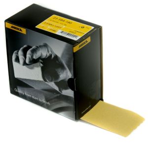 Mirka Gold 2-3/4in. x 40yd PSA Autokut 120 Grit Sanding Roll