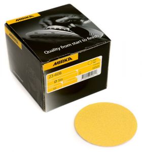 Mirka Gold 3in. 180 Grit Sanding Grip Disc (50/Box)
