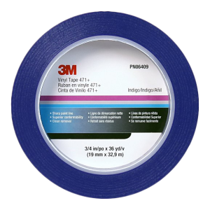 3M Vinyl Tape 471+ 3/4 in x 36 yd (1 Roll)