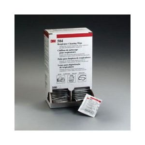 3M Pre-Moistened Respirator Cleaning Wipe (100 Wipes)