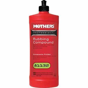 Mothers 81132 Professional Automotive Rubbing Compound (32 oz)
