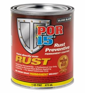 POR-15 45008 Rust Preventative Coating Gloss Black (Pint)