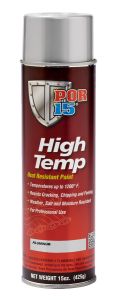 POR-15 44318 High Temp Black Header Manifold Paint (15 oz.)