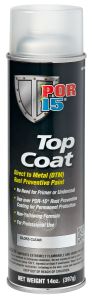 POR-15 45718 Top Coat Gloss Clear Paint (14 oz.)