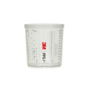 PPS 26001 650mL Standard Hard Cup for Quarter-Turn 2.0 Lid Locking System (8 ct)