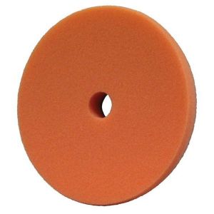 PACE 3.5 in. Orange Foam Medium Cut Hook & Loop Pad (4/Pack)
