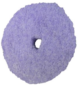 PACE 6.5 in. Purple Foamed Wool Heavy Cut Pad