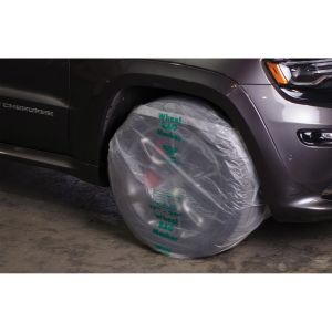RBL 169 Perforated Roll Wheel Bag Masker for Bus Truck and Trailer Tires (50 ct)