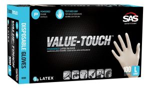 Value-Touch Powder-Free Latex Disposable Glove (Large)