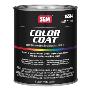 Fast Yellow Color Coat Flexible Coating (Quart)