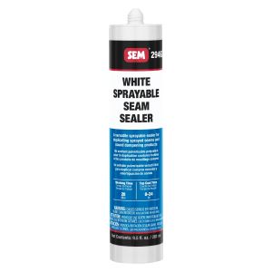 Sprayable 1K Seam Sealer White (9.5 oz)