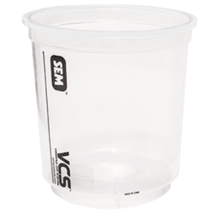SEM 92112 VCS Blank Hard Paint Mixing Cup (22 oz)