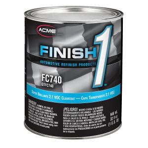 Finish 1 High Solid 2.1 VOC Super Brillante Gloss Clearcoat (Quart)