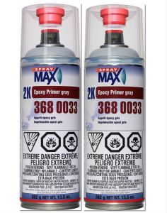 SprayMax 3680032 2K Epoxy Rust Cure Primer Beige (12.5 oz)