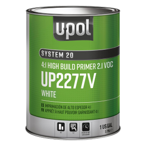 U-POL 2277V 2.1 VOC White High Build Primer (Gallon)