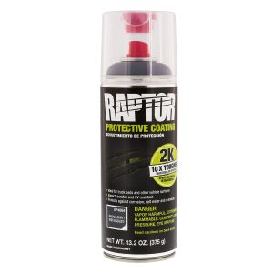 Raptor 2K Basalt Gray Spray-On Truck Bedliner Aerosol (13.2 oz)