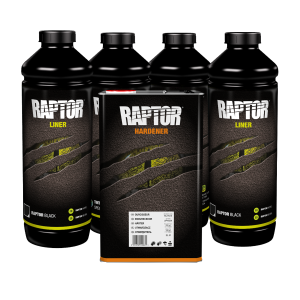 U-POL Raptor Black Truck Bed Liner Kit (4 Liter)