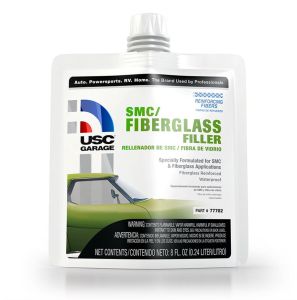 USC 77702 Autobody SMC Fiberglass Filler (8 oz Pouch)