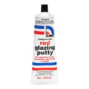 USC Red Glazing Putty (1 lb.)