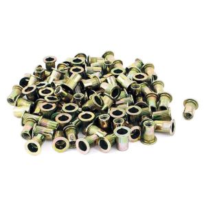 Astro Pneumatic RN5M Zinc Plated Steel Rivet Nut (100/Pack)