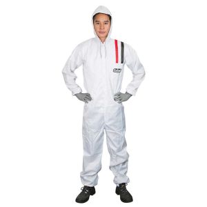 Colad 510056 5100 Series Anti-Static Plain White Nylon Large Spray Overall